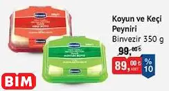 BİNVEZİR KOYUN VE KEÇİ PEYNİRİ BİNVEZİR KOYUN VE KEÇİ PEYNİRİ